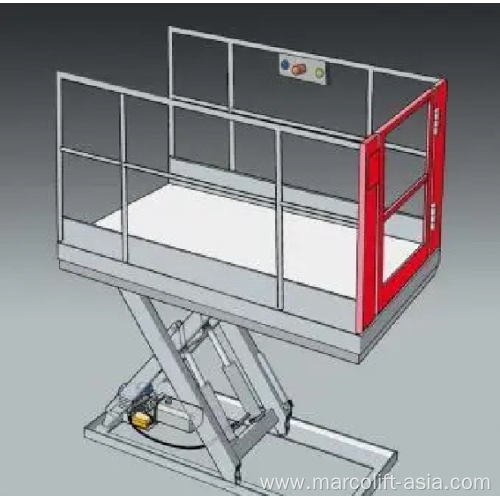 Swing Gate lift platform